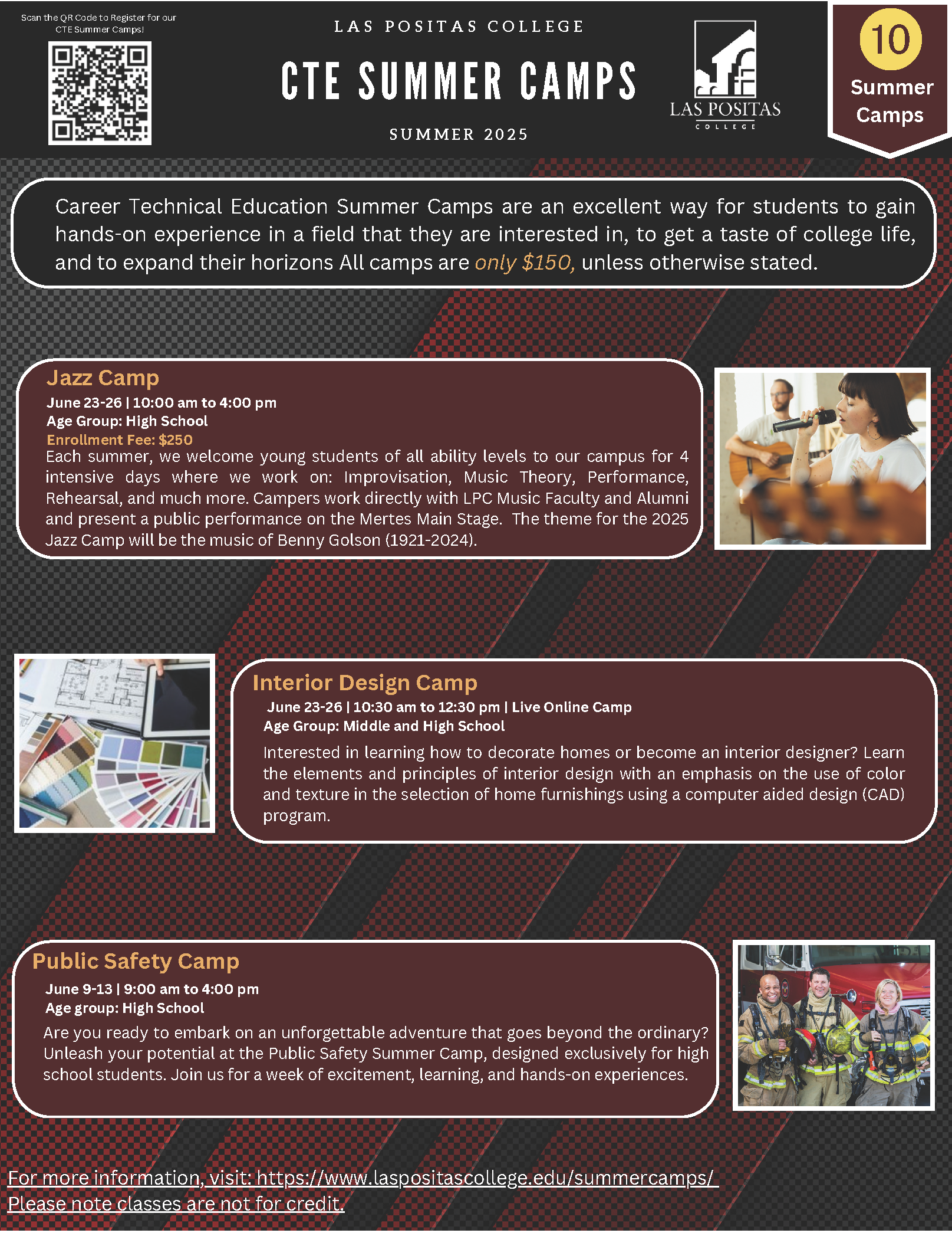 Las Positas College Summer Camps